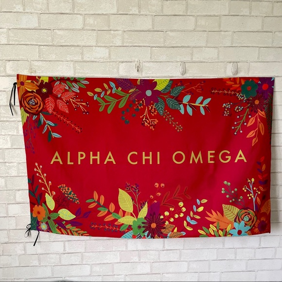 Brown Bag Etc. Other - Alpha Chi Omega Flag